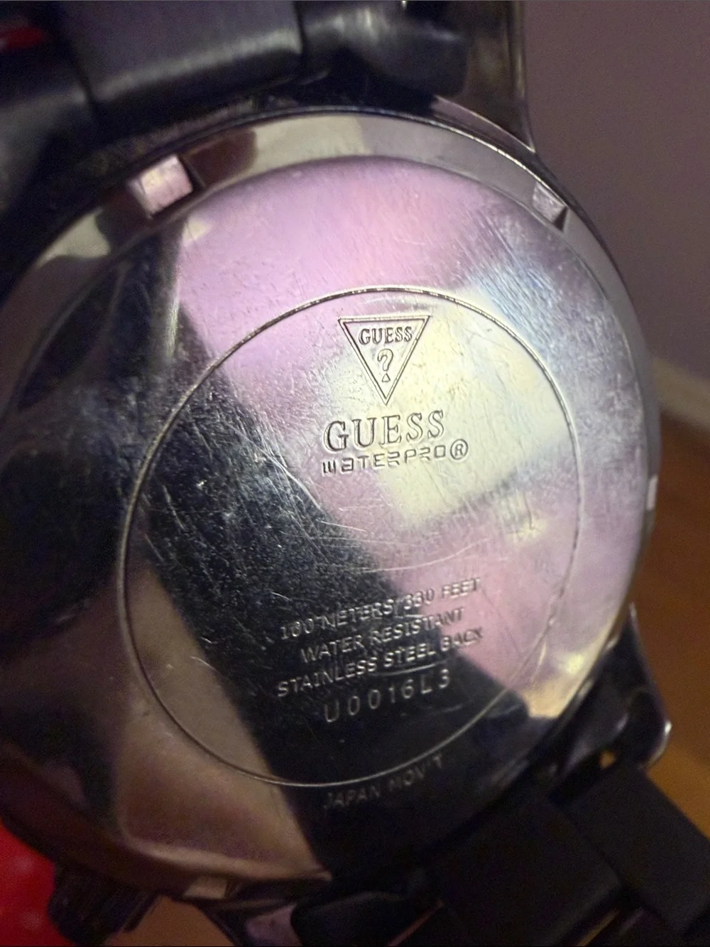 Guess Black Chronograph Bracelet Watch